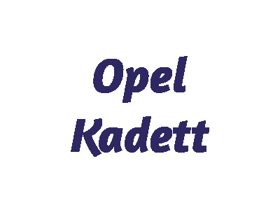 Opel Kadett Modellautos