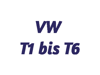 VW T1 bis T6 Modellautos