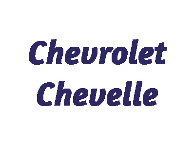 Chevrolet Chevelle Modellautos