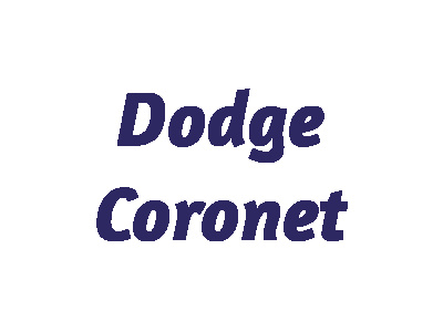 Dodge Coronet Modellautos