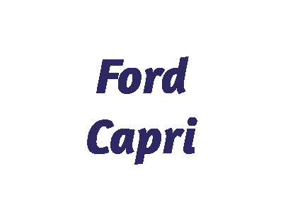 Ford Capri Modellautos