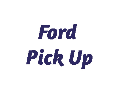 Ford Pick Up Modellautos