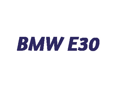 BMW E30 Modellautos