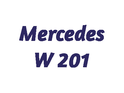 Mercedes W201 Modellautos