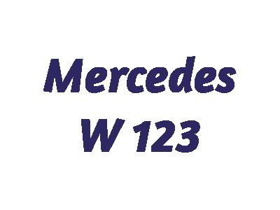 Mercedes W123 Modellautos