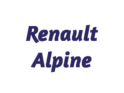 Renault Alpine Modellautos