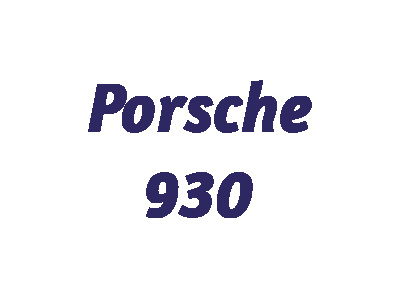 Porsche 930 Modellautos