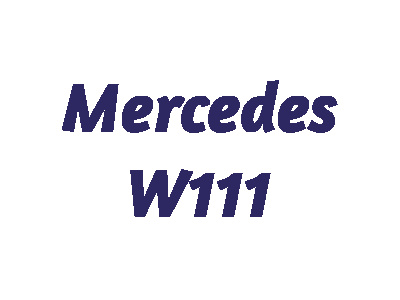 Mercedes W111 Modellautos