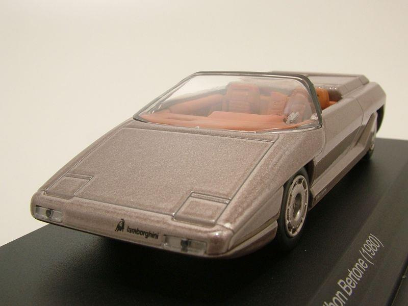 Lamborghini Athon Bertone 1980 grau metallic Modellauto...