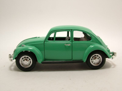 VW Käfer 1967 mint grün Modellauto 1:24 Lucky Die Cast