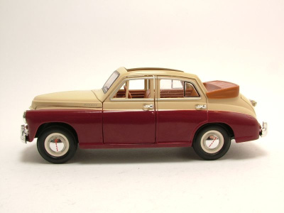 GAZ M-20 Pobeda Cabrio 1946 - 1958 rot/beige Modellauto 1:24 Lucky Die Cast