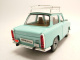 Trabant 601 S Deluxe himmelblau mit Dachgepäckträger Modellauto 1:24 Lucky Die Cast