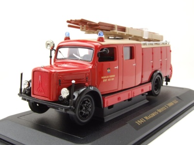 Magirus Deutz S 3000 SLG Feuerwehr 1941 rot Modellauto...