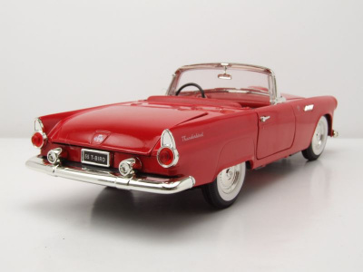 Ford Thunderbird Convertible 1955 rot Modellauto 1:18 Lucky Die Cast