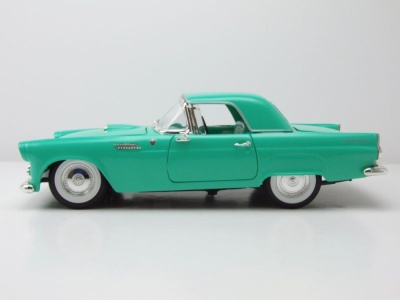 Ford Thunderbird Convertible 1955 türkis Modellauto 1:18 Lucky Die Cast