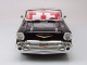 Chevrolet Bel Air Convertible 1957 schwarz Modellauto 1:18 Lucky Die Cast