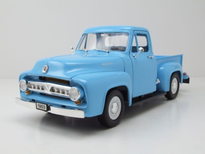 Ford F-100 Pick Up 1953 hellblau Modellauto 1:18 Lucky...