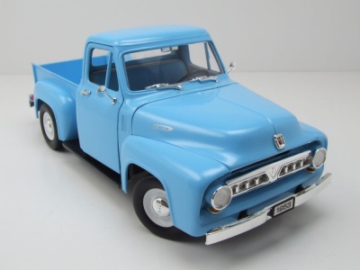 Ford F-100 Pick Up 1953 hellblau Modellauto 1:18 Lucky Die Cast