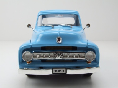 Ford F-100 Pick Up 1953 hellblau Modellauto 1:18 Lucky Die Cast