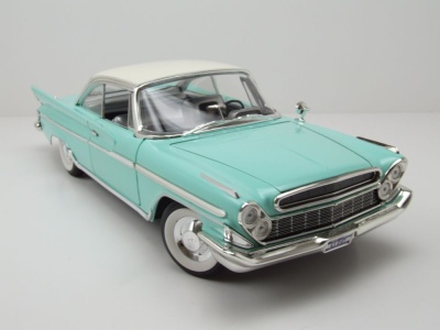 DeSoto Adventurer 1961 hellgrün weiß Modellauto 1:18 Lucky Die Cast