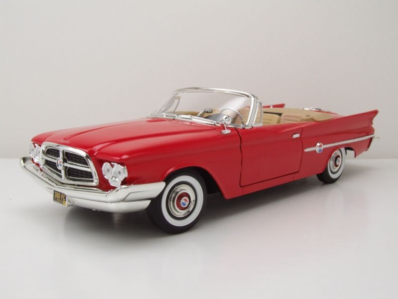 Chrysler 300F Convertible 1960 rot Modellauto 1:18 Lucky Die Cast