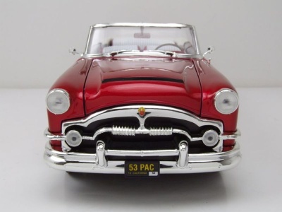 Packard Caribbean Convertible 1953 rot metallic Modellauto 1:18 Lucky Die Cast