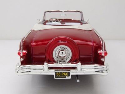 Packard Caribbean Convertible 1953 rot metallic Modellauto 1:18 Lucky Die Cast