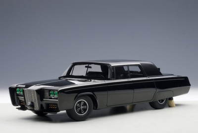 Chrysler Imperial 1965 schwarz Black Beauty The Green Hornet TV Serie Modellauto 1:18 Autoart