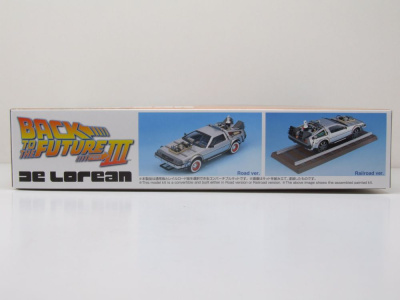 DeLorean Zurück in die Zukunft 3 Kunststoffbausatz Modellauto 1:24 Aoshima