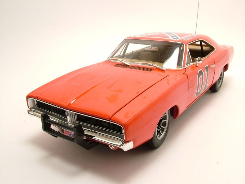 Dodge Charger 1969 General Lee The  Dukes Of Hazzard Modellauto 1:18 Auto World