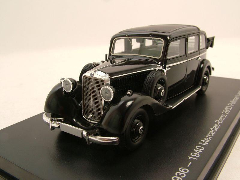 Mercedes 260D Pullman Landaulet 1936 - 1940 schwarz Modellauto 1:43 Esval Models