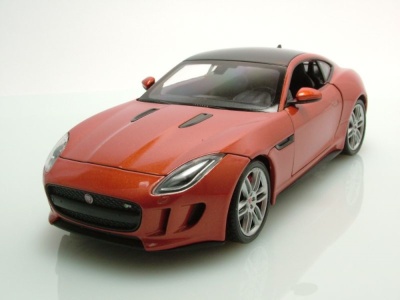 Jaguar F-Type Coupe 2014 orange metallic Modellauto 1:24...