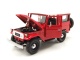 Toyota FJ40 Land Cruiser 1974 rot/weiß Modellauto 1:24 Motormax