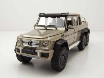 Mercedes G 63 AMG 6x6 Pick Up 2015 gold metallic...