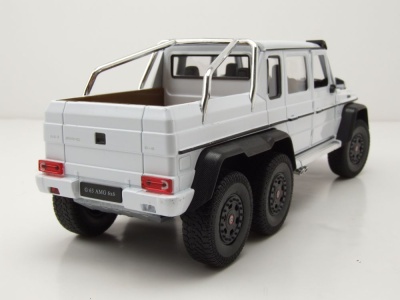 Mercedes G 63 AMG 6x6 Pick Up 2015 weiß Modellauto...