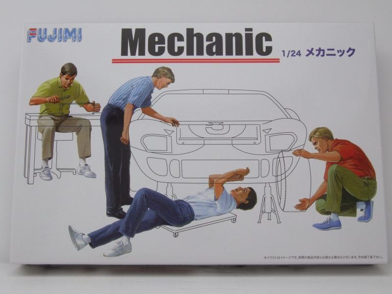 Mechaniker-Figuren für 1:24 Modelle Fujimi