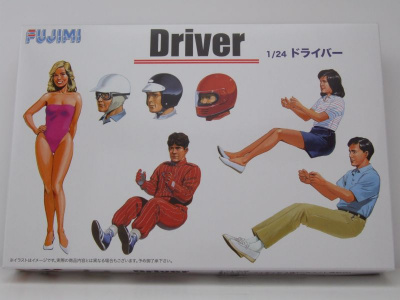 Fahrer-Figuren für 1:24 Modelle Fujimi