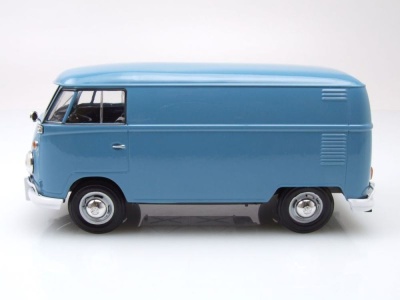 VW T1 Bus Kastenwagen blau Modellauto 1:24 Motormax