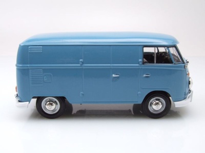 VW T1 Bus Kastenwagen blau Modellauto 1:24 Motormax