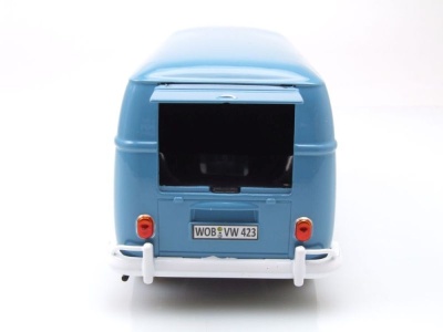 VW T1 Bus Kastenwagen blau Modellauto 1:24 Motormax