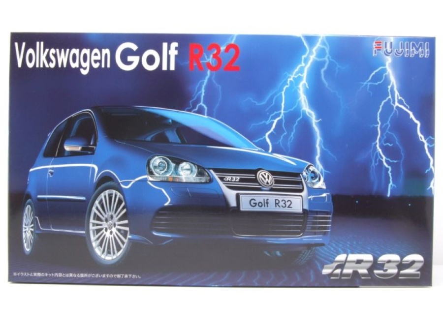 VW Golf 5 R32 Modellauto Kunststoffbausatz 1:24 Fujimi