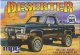 GMC Pick Up Truck Deserter 1984 weiß Kunststoffbausatz Modellauto 1:25 MPC