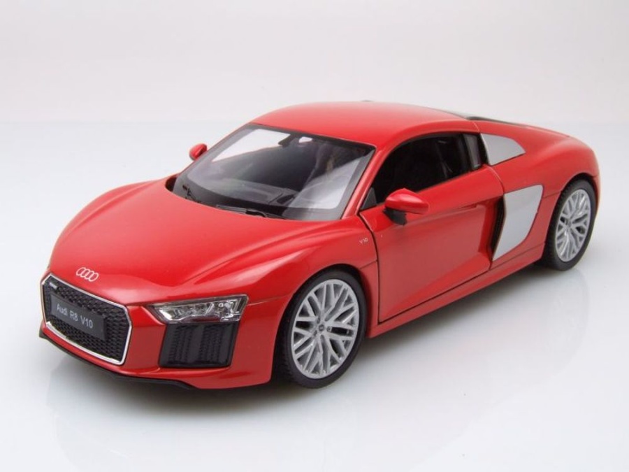 Audi R8 V10 2016 rot Modellauto 1:24 Welly