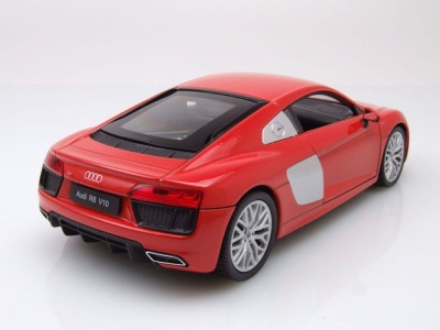 Audi R8 V10 2016 rot Modellauto 1:24 Welly