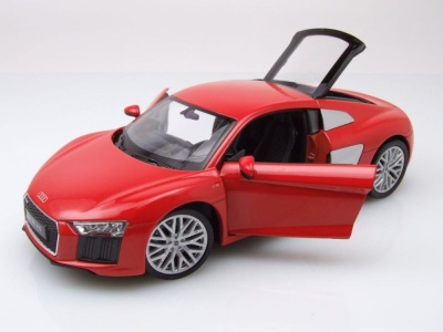 Audi R8 V10 2016 rot Modellauto 1:24 Welly