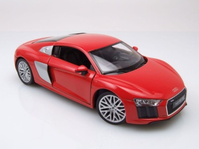 Audi R8 V10 2016 rot Modellauto 1:24 Welly