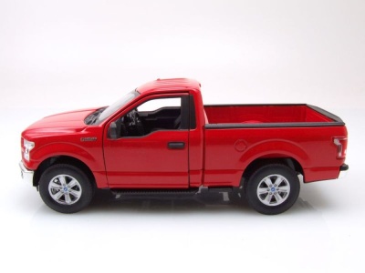 Ford F-150 Regular Cab Pick Up 2015 rot Modellauto 1:24 Welly