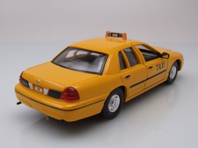 Ford Crown Victoria 1999 Taxi gelb Modellauto 1:24 Welly