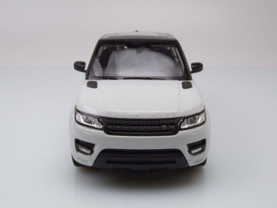 Land Rover Range Rover Sport 2015 weiß schwarz Modellauto 1:24 Welly
