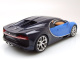 Bugatti Chiron 2016 blau dunkelblau Modellauto 1:18 Bburago